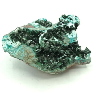 Malachite et Chrysocolle, Mashamba, Katanga, République Démocratique du Congo.