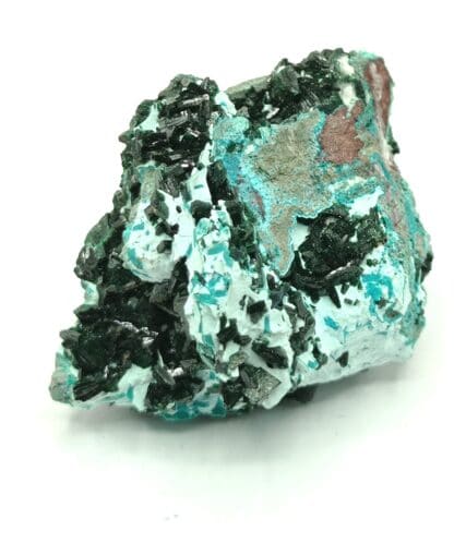 Malachite et Chrysocolle, Mashamba, Katanga, République Démocratique du Congo.