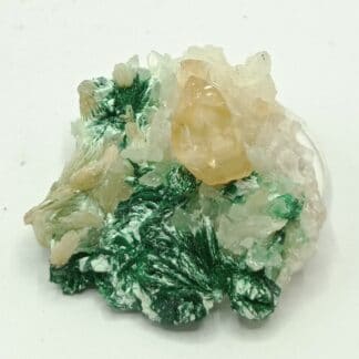 Calcite et Malachite, Katanga, République Démocratique du Congo.