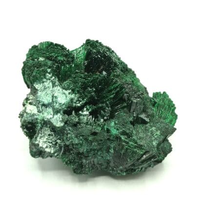 Malachite fibreuse, Katanga, République Démocratique du Congo.