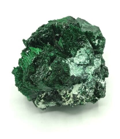 Malachite fibreuse, Katanga, République Démocratique du Congo.