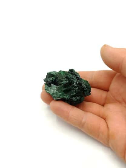 Malachite fibreuse, Katanga, République Démocratique du Congo.