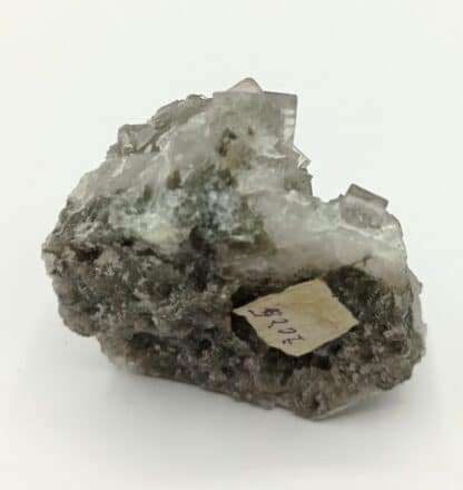 Fluorite (Fluorine) inclusions de Pyrite, Angleterre, Royaume-Uni.