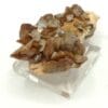 Cristaux de Wulfénite et Baryte, Lantignié, Beaujeu, Rhône.