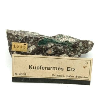 Kupferaemes Erz, Calamet (Calumet), Lac Supérieur, USA.