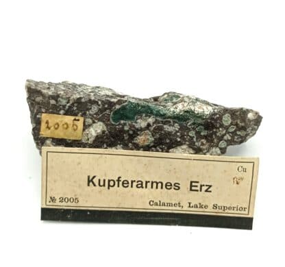 Kupferaemes Erz, Calamet (Calumet), Lac Supérieur, USA.