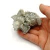 Barytine (Baryte) sur Calcite, Catalogne, Espagne.