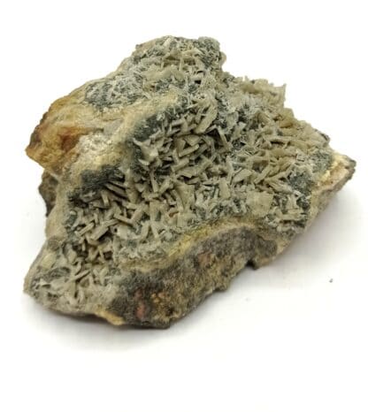 Baryte (Barytine), Travers-banc de la mine de Chaillac, Indre.