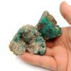 Dioptase, Mine de Mindouli, Congo.