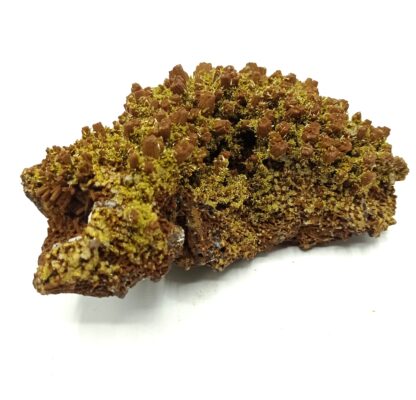 Pyromorphite double génération, Mine des Farges, Ussel, Corrèze, Limousin.