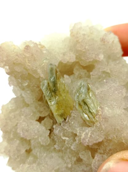 Baryte sur Fluorite (Fluorine), Mine de Fontsante, Var.