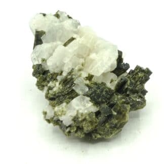 Epidote et Albite, Col du Pelvas, Ubaye, Alpes-de-Haute-Provence.