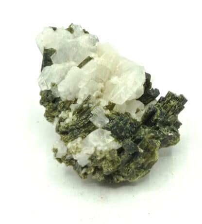 Epidote et Albite, Col du Pelvas, Ubaye, Alpes-de-Haute-Provence.