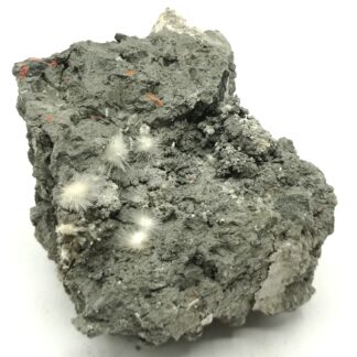 Picropharmacolite et Réalgar, Duranus, Alpes-Maritimes.