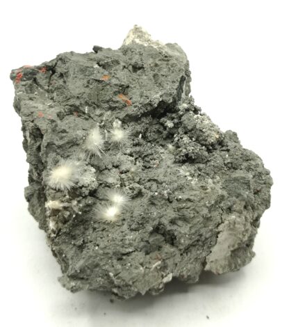 Picropharmacolite et Réalgar, Duranus, Alpes-Maritimes.