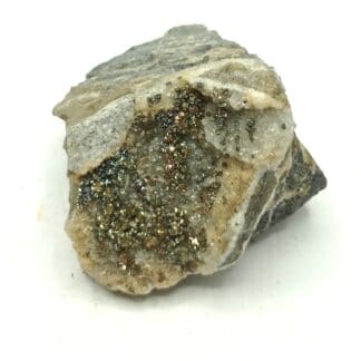 Pyrit (Pyrite) bunt ausserord. Schön, découverte Léo Przibram.