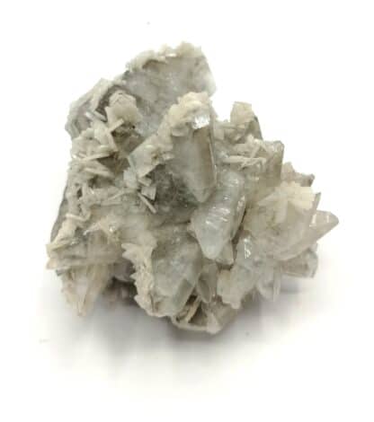 Barytine (Baryte) sur Calcite, Catalogne, Espagne.