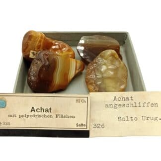 Achat (Agate) angeschliffen (polie), Salto, Uruguay.