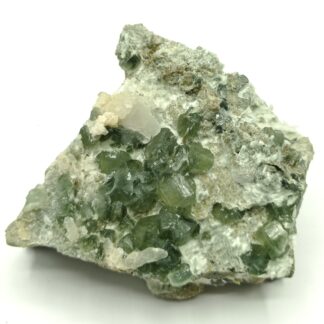 Prehnite et Calcite, Combe de La Selle, Oisans, Isère.