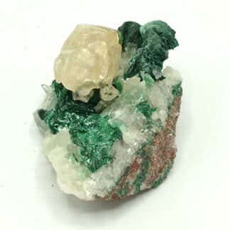 Calcite et Malachite, Mashamba, Katanga, République Démocratique du Congo.