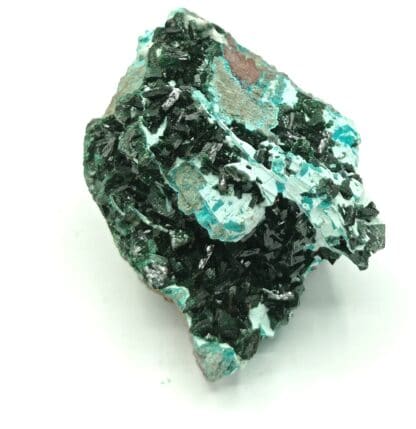 Malachite et Chrysocolle, Mashamba, Katanga, République Démocratique du Congo.