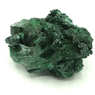 Malachite fibreuse, Katanga, République Démocratique du Congo.