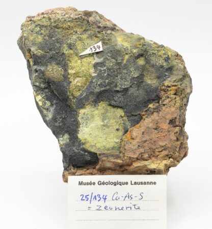 Zeunerite, Le Mas d’Alary, Lodève, Hérault.