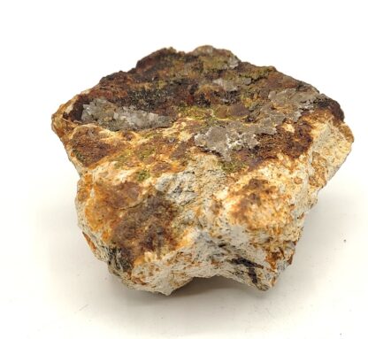 Mimétite, cérusite, mine de Brousse, Puy-de-Dôme.