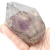 Cristal de Quartz fumé, améthysé, Madagascar. (ex Jean Béhier)