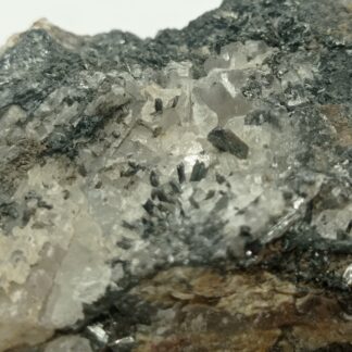 Manganite et Baryte, Le Haut-Poirot, Gérardmer, Vosges, Alsace.