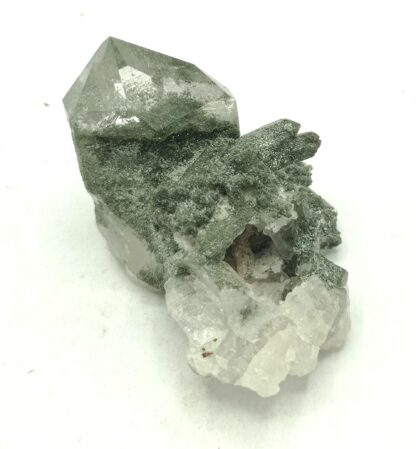 Quartz chloriteux, Plan du Lac, Oisans, Isère.