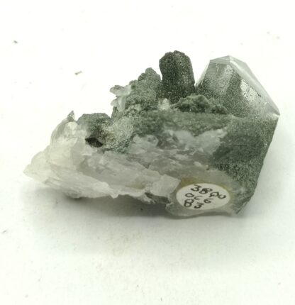 Quartz chloriteux, Plan du Lac, Oisans, Isère.