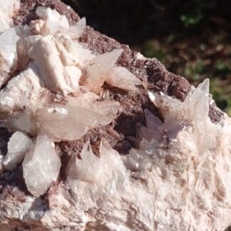 Calcite, Mine de fer « Lorraine », (Piennes), Meurthe-et-Moselle.