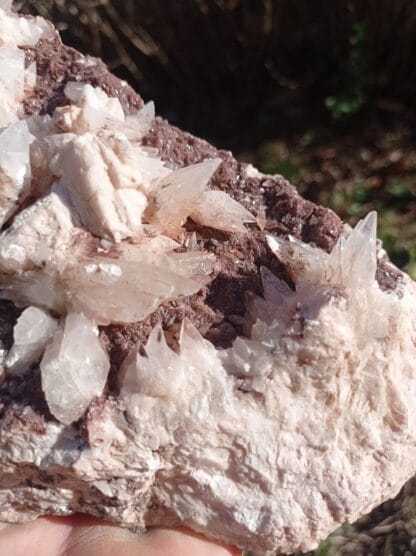 Calcite, Mine de fer « Lorraine », (Piennes), Meurthe-et-Moselle.