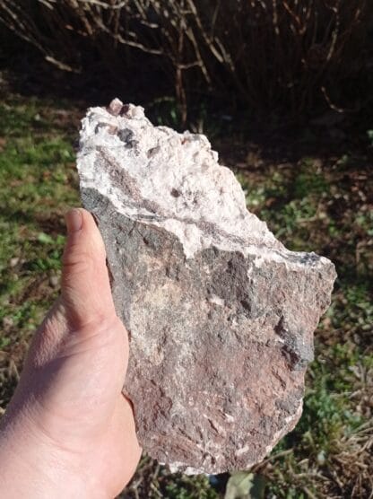 Calcite, Mine de fer « Lorraine », (Piennes), Meurthe-et-Moselle.