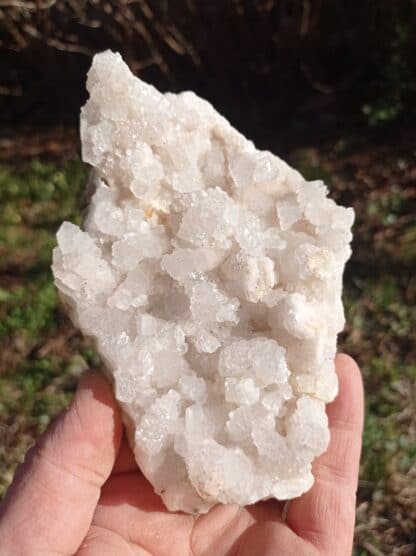 Calcite, Mine de fer de Joudreville (Piennes), Meurthe-et-Moselle.