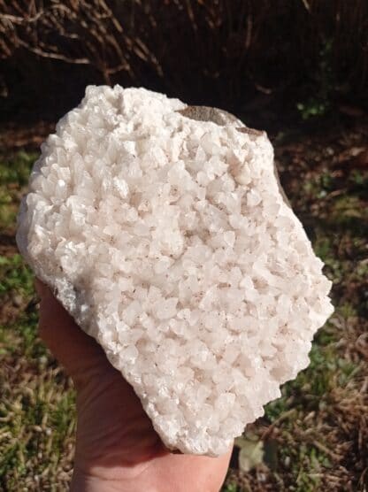 Calcite, Mine de fer de Joudreville (Piennes), Meurthe-et-Moselle.