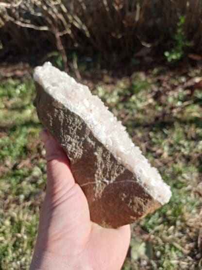 Calcite, Mine de fer de Joudreville (Piennes), Meurthe-et-Moselle.