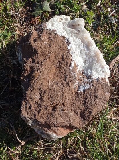 Calcite, Mine de fer de Joudreville (Piennes), Meurthe-et-Moselle.