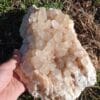 Plaque de cristaux de Calcite, Alsace.