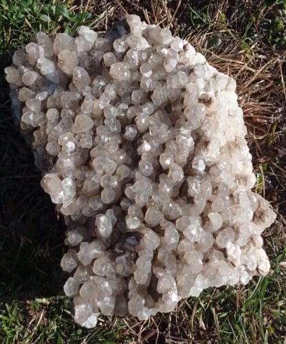 Calcite, Mine de fer de Joudreville (Piennes), Meurthe-et-Moselle.