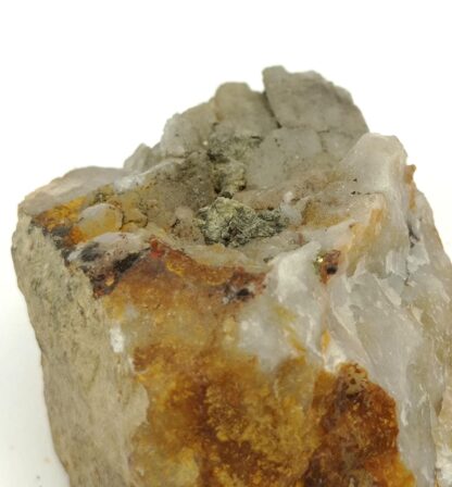 Pyrite et Quartz, Leucamp, Cantal.