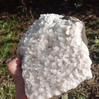 Calcite, Mine de fer de Joudreville (Piennes), Meurthe-et-Moselle.