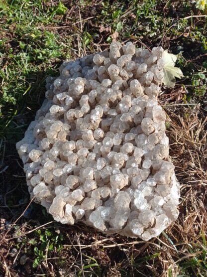 Calcite, Mine de fer de Joudreville (Piennes), Meurthe-et-Moselle.