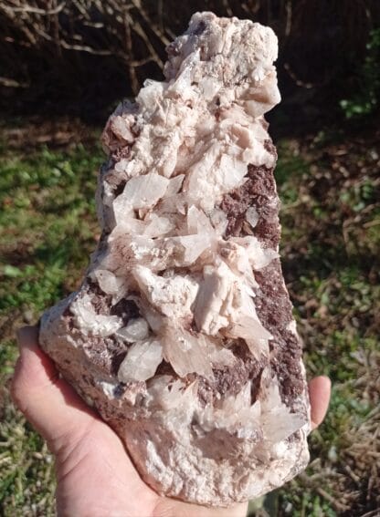 Calcite, Mine de fer « Lorraine », (Piennes), Meurthe-et-Moselle.