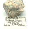 Amblygonite et Turquoise, Montebras, Creuse, Limousin.