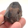 Quartz morion, lot de 4 cristaux, Madagascar.