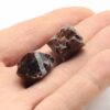Zircon, 2 spécimens, Urussuai, Minas Gerais, Brésil.