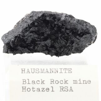 Hausmannite, Black Rock, Northern Cape, Afrique du Sud.