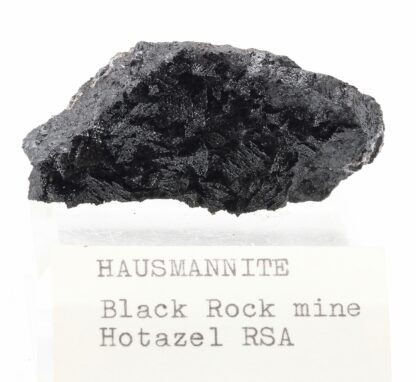 Hausmannite, Black Rock, Northern Cape, Afrique du Sud.